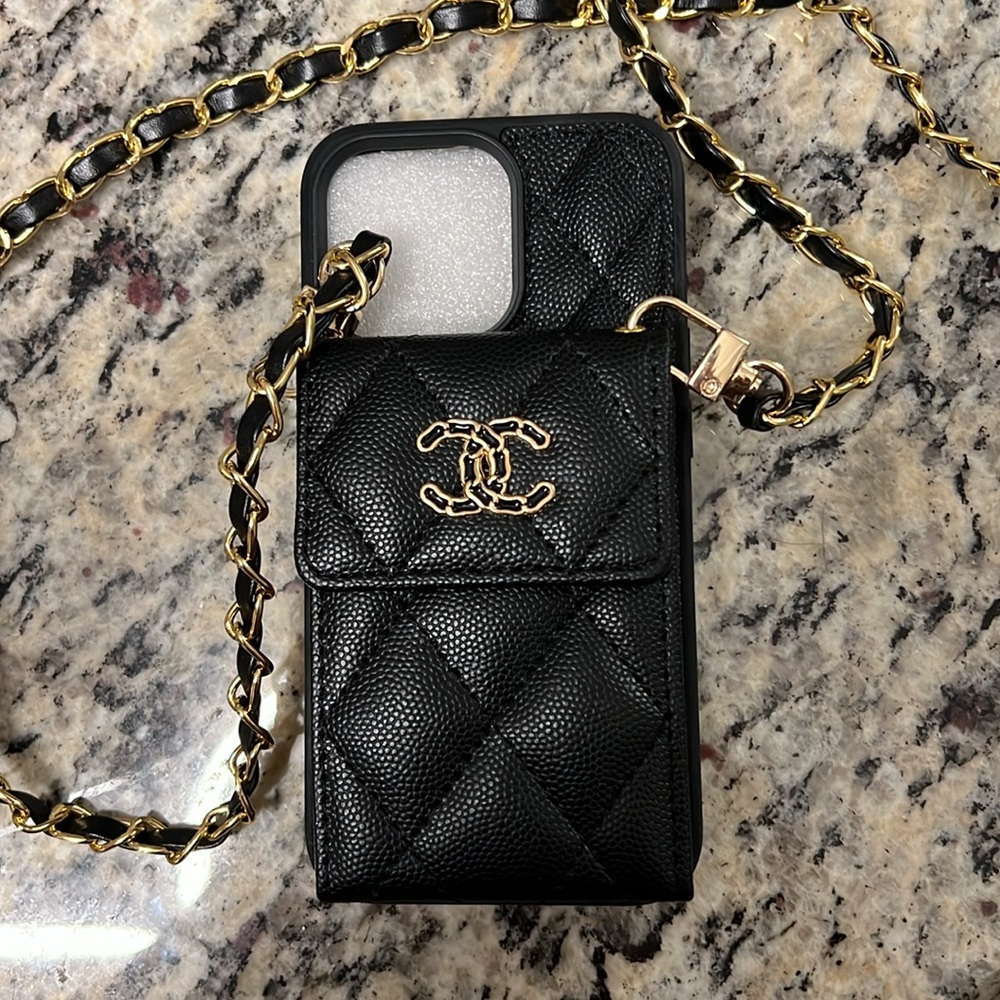iPhone 13 Pro cross body wallet phone case